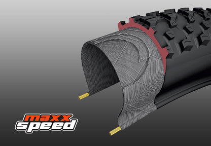 MAXXIS ASPEN 32x2.40 Exo MaxxSpeed Tubeless Ready Folding Black Tyre