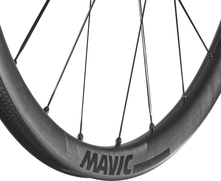 Roue Arrière MAVIC COSMIC SLR 32 Tubeless Ready (Center Lock) Noir