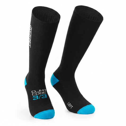 Chaussettes ASSOS ULTRAZ WINTER FUGU Noir