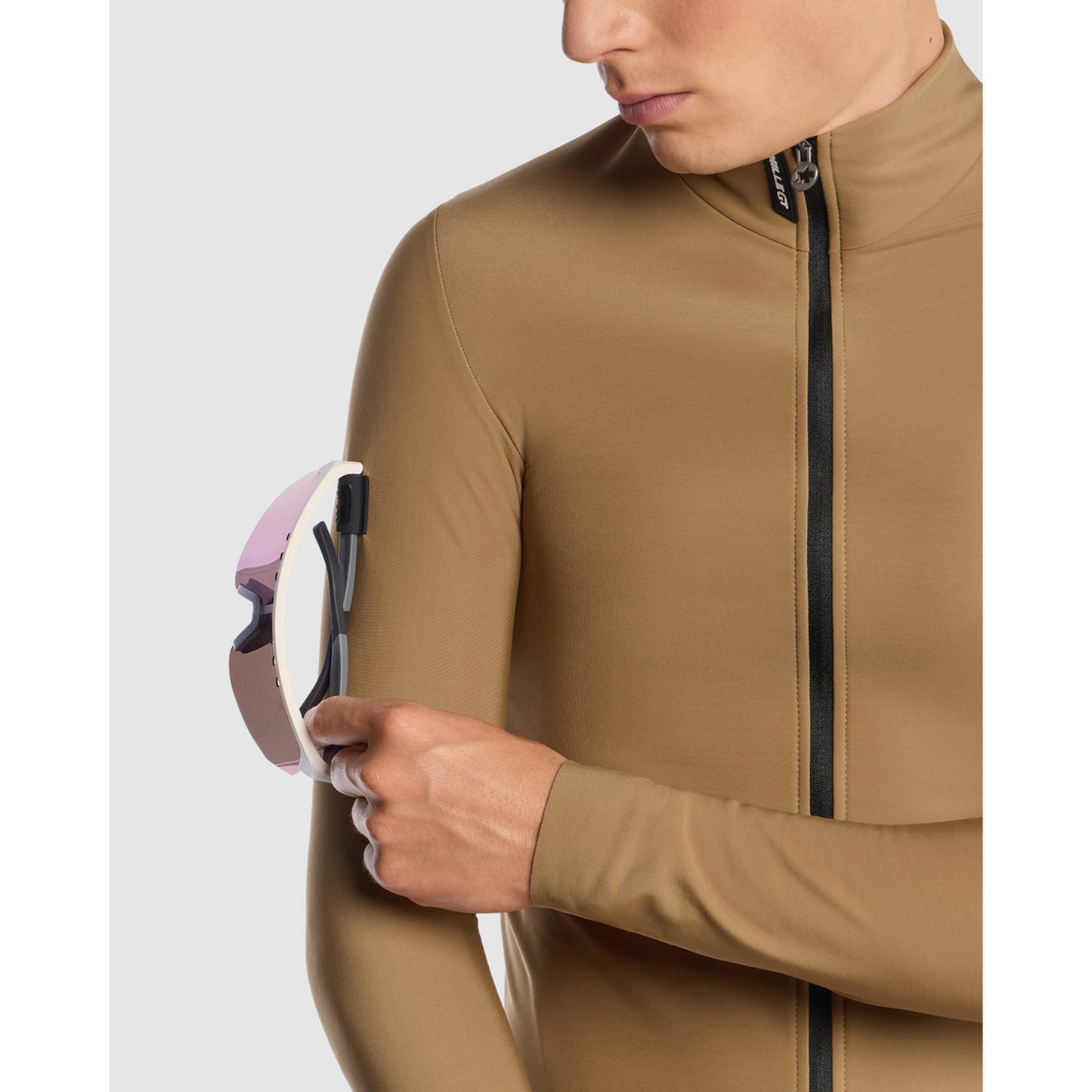 Maillot ASSOS MILLE GT SPRING FALL C2 Manches Longues Bronze Ash
