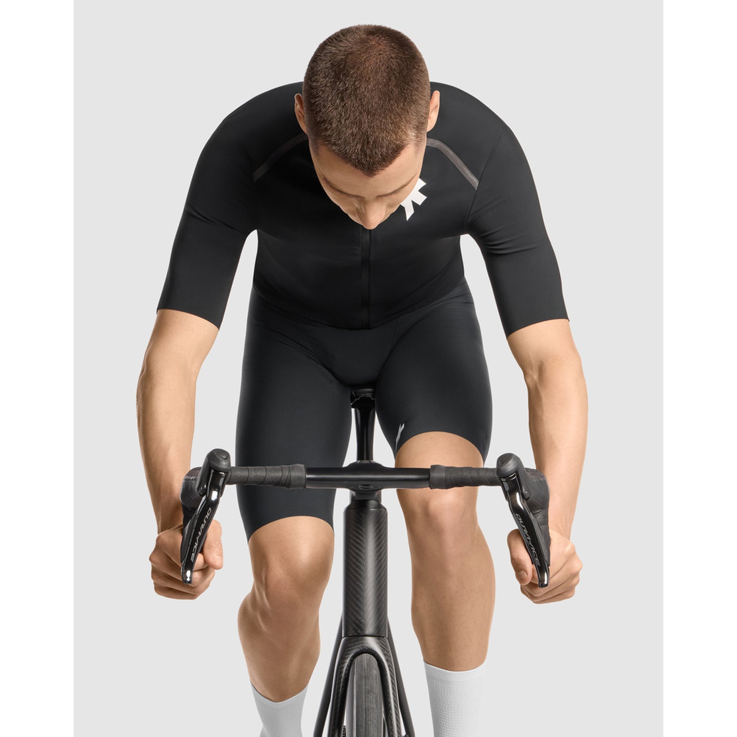 ASSOS EQUIPE R THERMO RAIN S11 Maglia a maniche corte nera