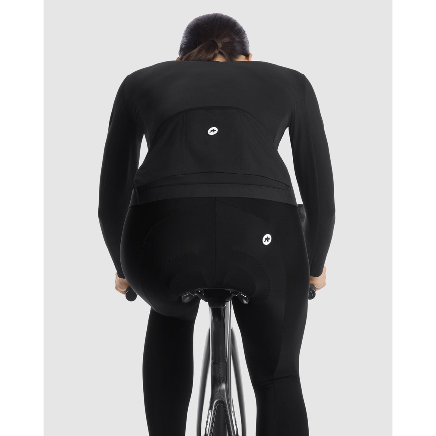 Maglia a maniche lunghe ASSOS UMA GT PRIMAVERA AUTUNNO C2 Donna Nero