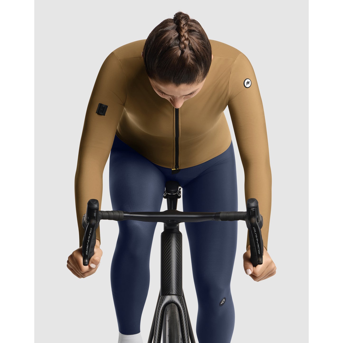 ASSOS UMA GT SPRING FALL C2 Langarm Trikot Women Bronze Ash