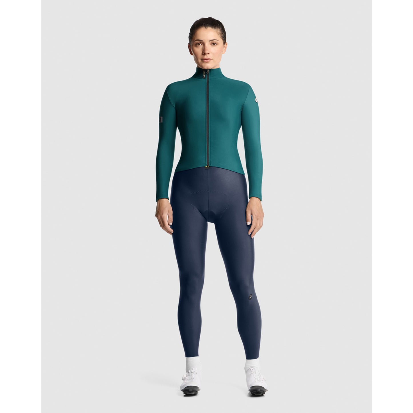 ASSOS UMA GT SPRING FALL C2 Långärmad Foundation Green-tröja för damer