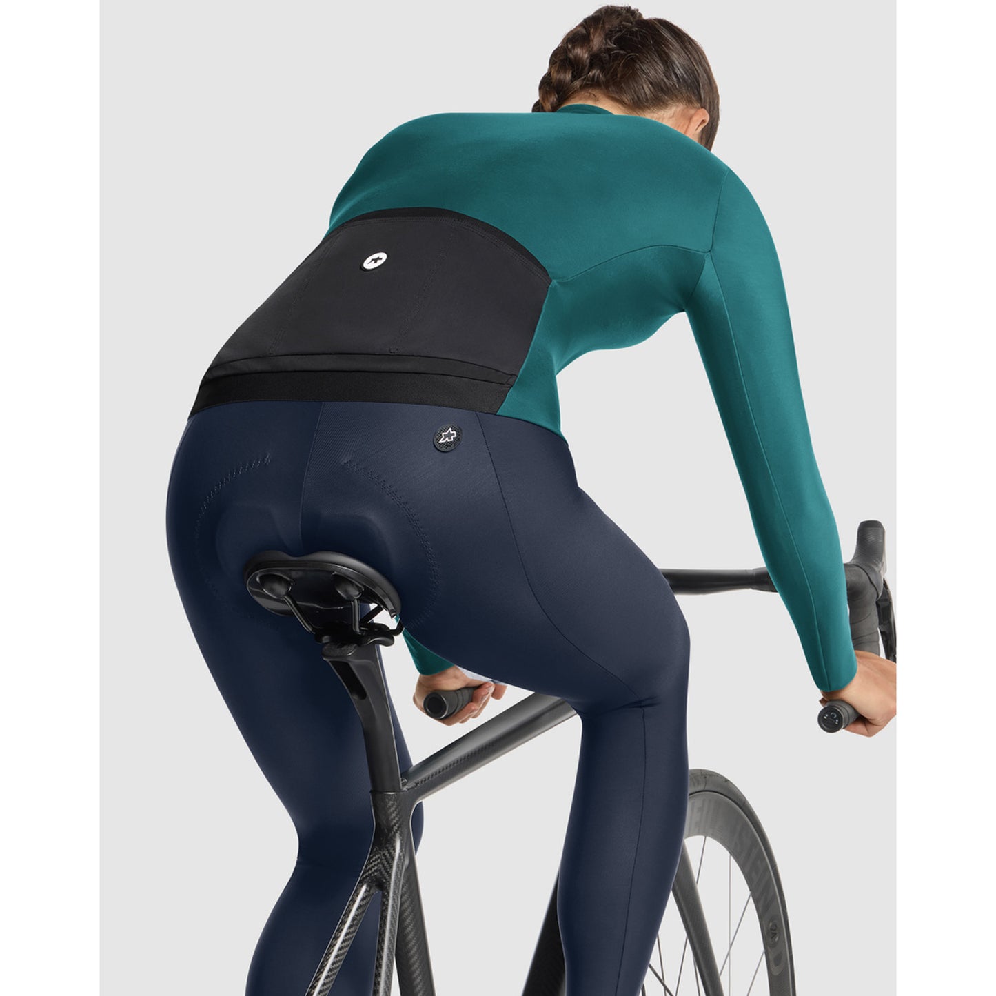 ASSOS UMA GT SPRING FALL C2 Långärmad Foundation Green-tröja för damer