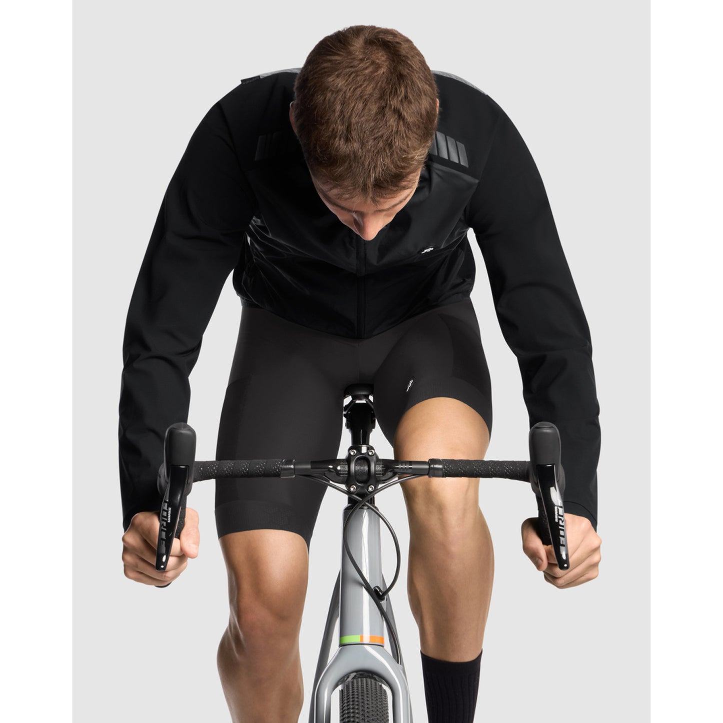 ASSOS TACTICA STEINADLER SHELL T5 Jas Zwart