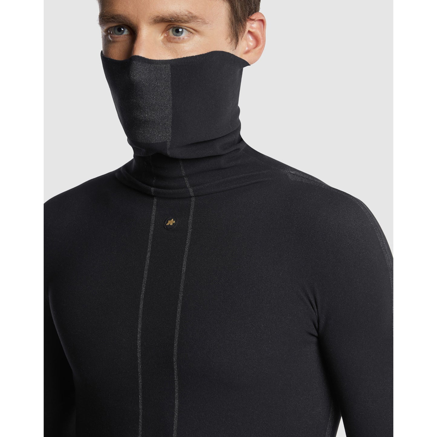 ASSOS GTO DermaSensor Biancheria intima a maniche lunghe nera