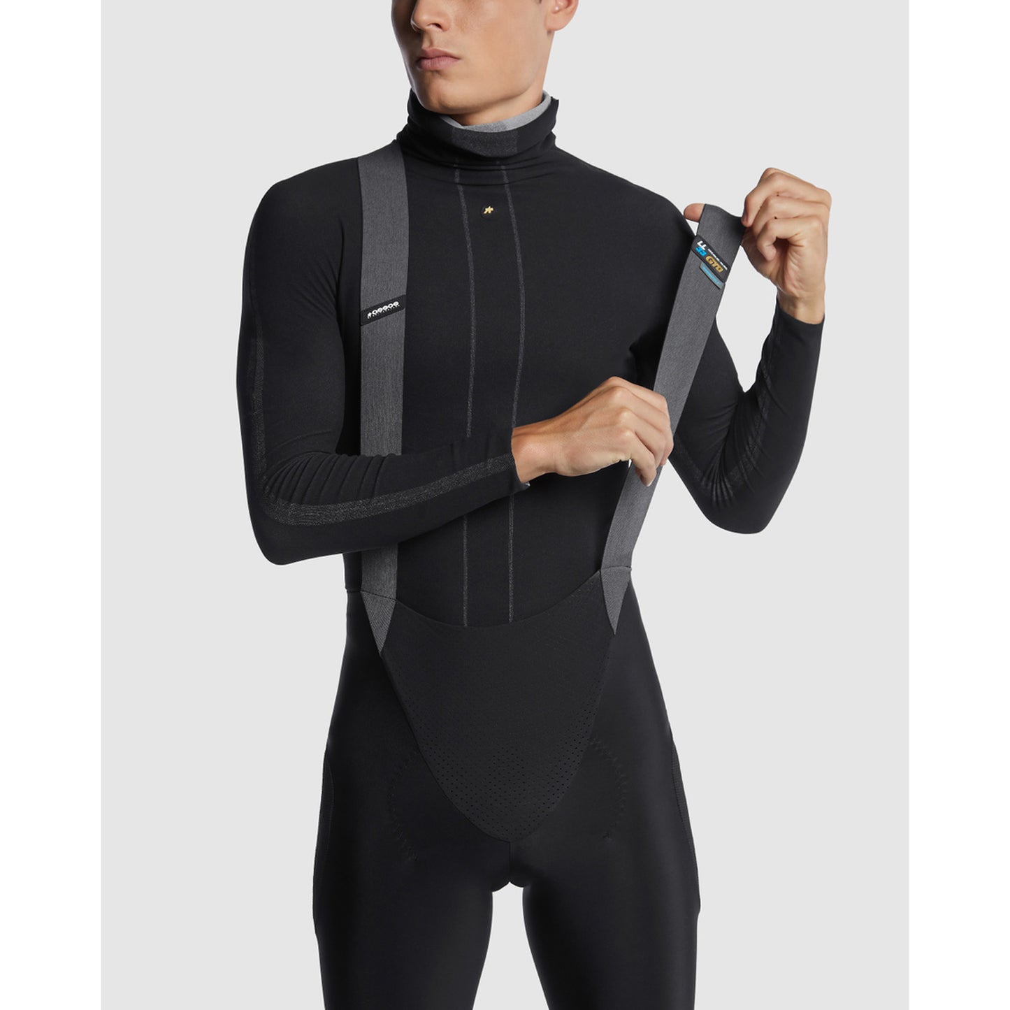 ASSOS GTO DermaSensor Biancheria intima a maniche lunghe nera