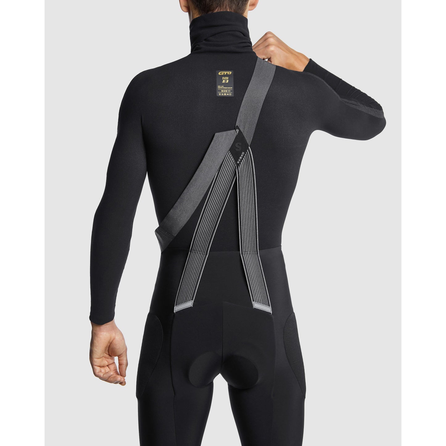 ASSOS GTO DermaSensor Biancheria intima a maniche lunghe nera