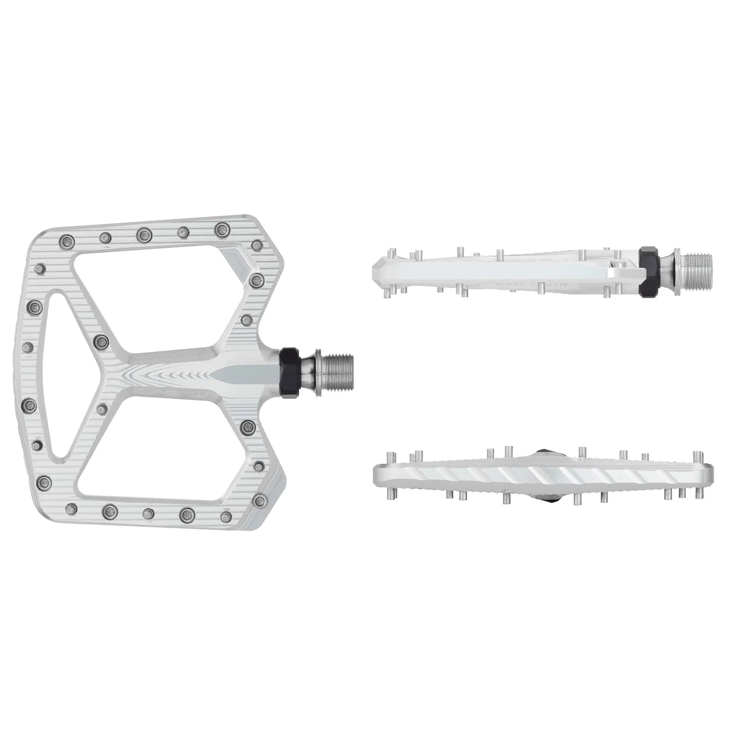 Pédales Plates WOLF TOOTH RIPSAW Argent