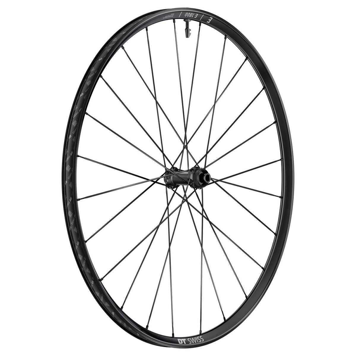 DT Swiss E 1800 SPLINE 20 Disc Laufradsatz – Vorderansicht