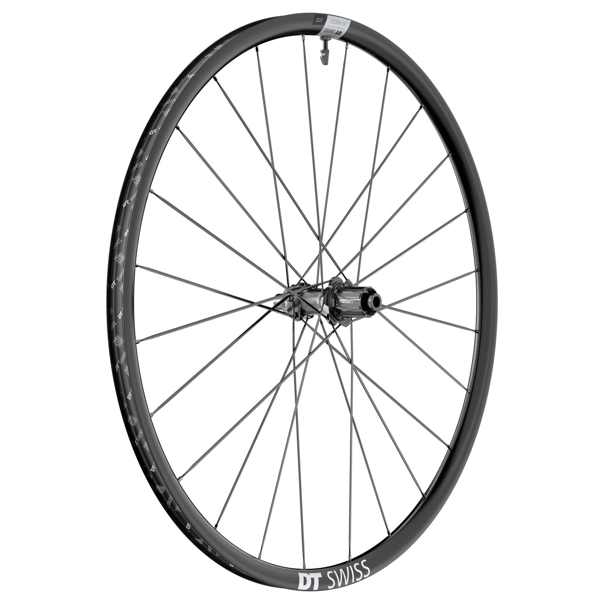 Laufradsatz DT SWISS E 1800 SPLINE 23 Disc - Rückansicht