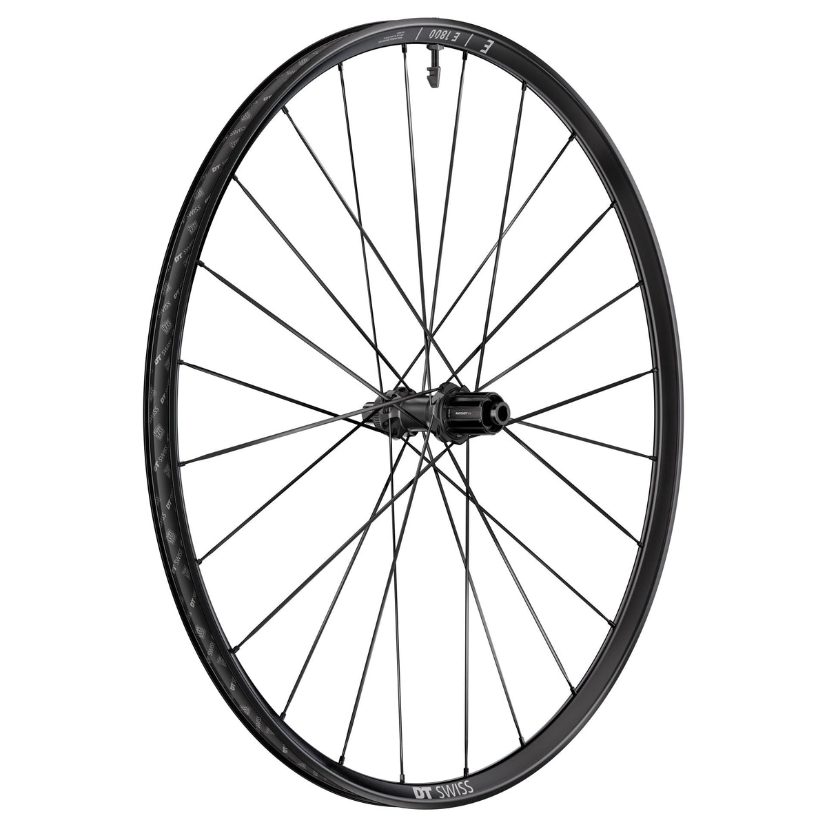 DT Swiss E 1800 SPLINE 20 Disc Laufradsatz – Rückansicht