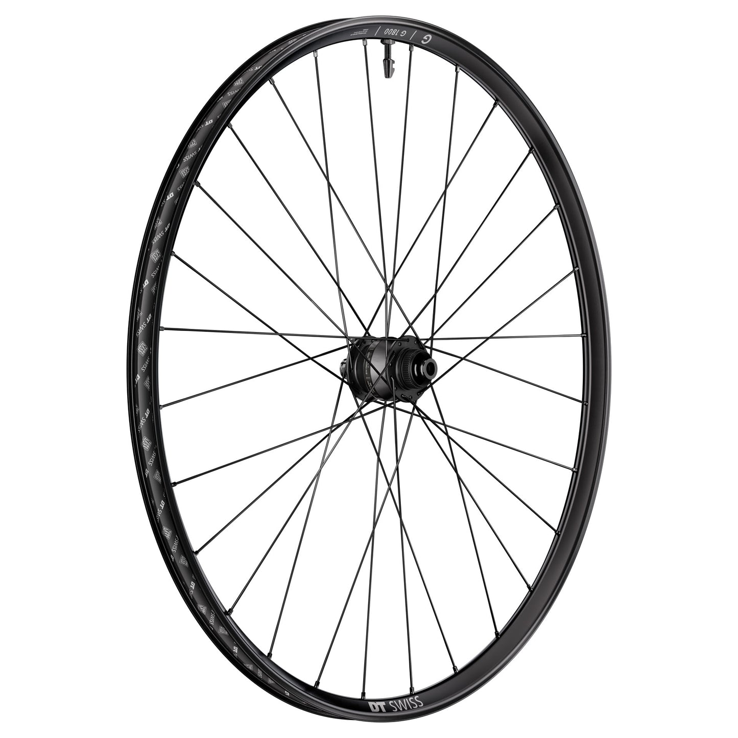 Roue Avant DT SWSISS G 1800 CLASSIC 20 DISC Tubeless Ready (Center Lock) Dynamo