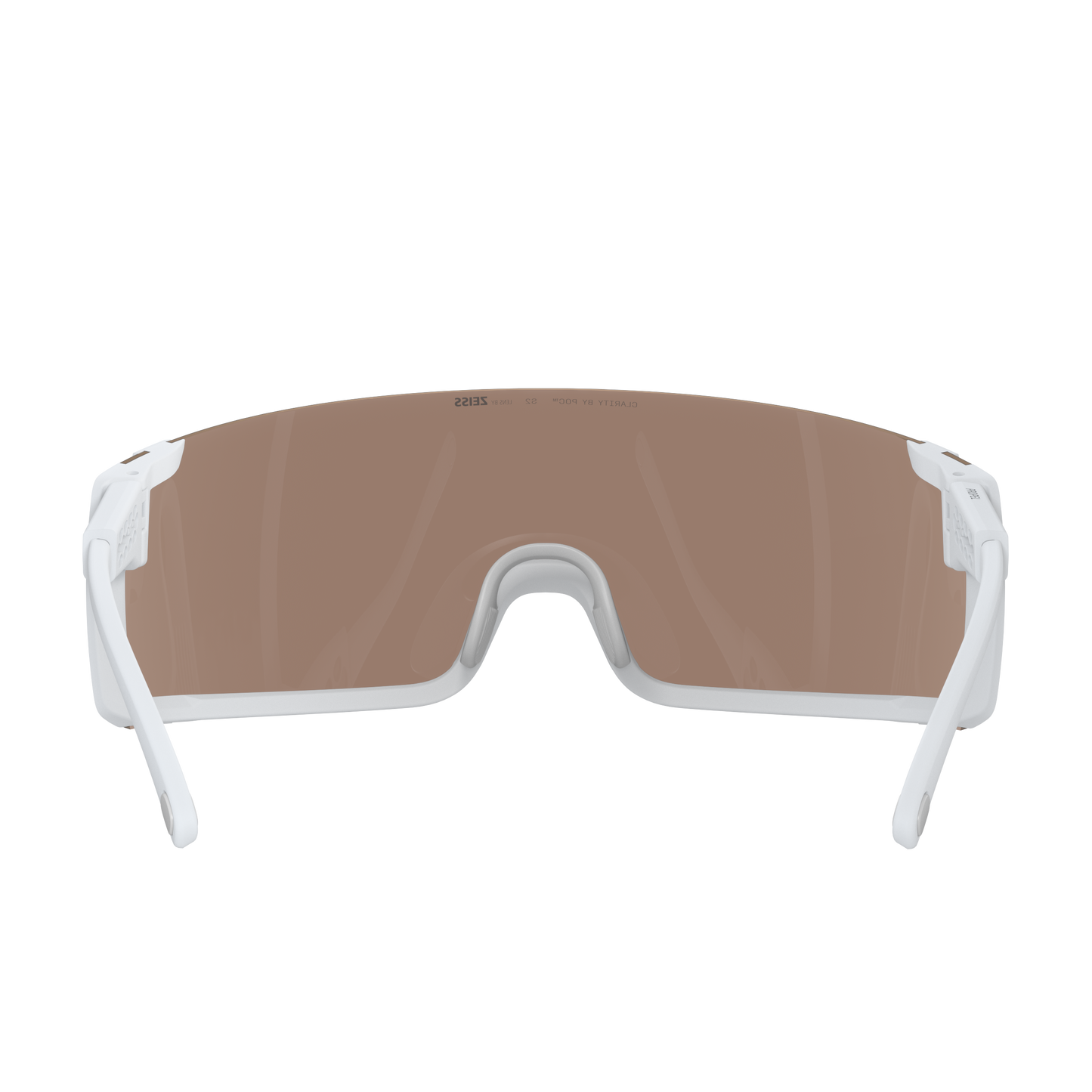 Lunettes POC PROPEL Blanc Verre Clarity Trail Partly Sunny Silver