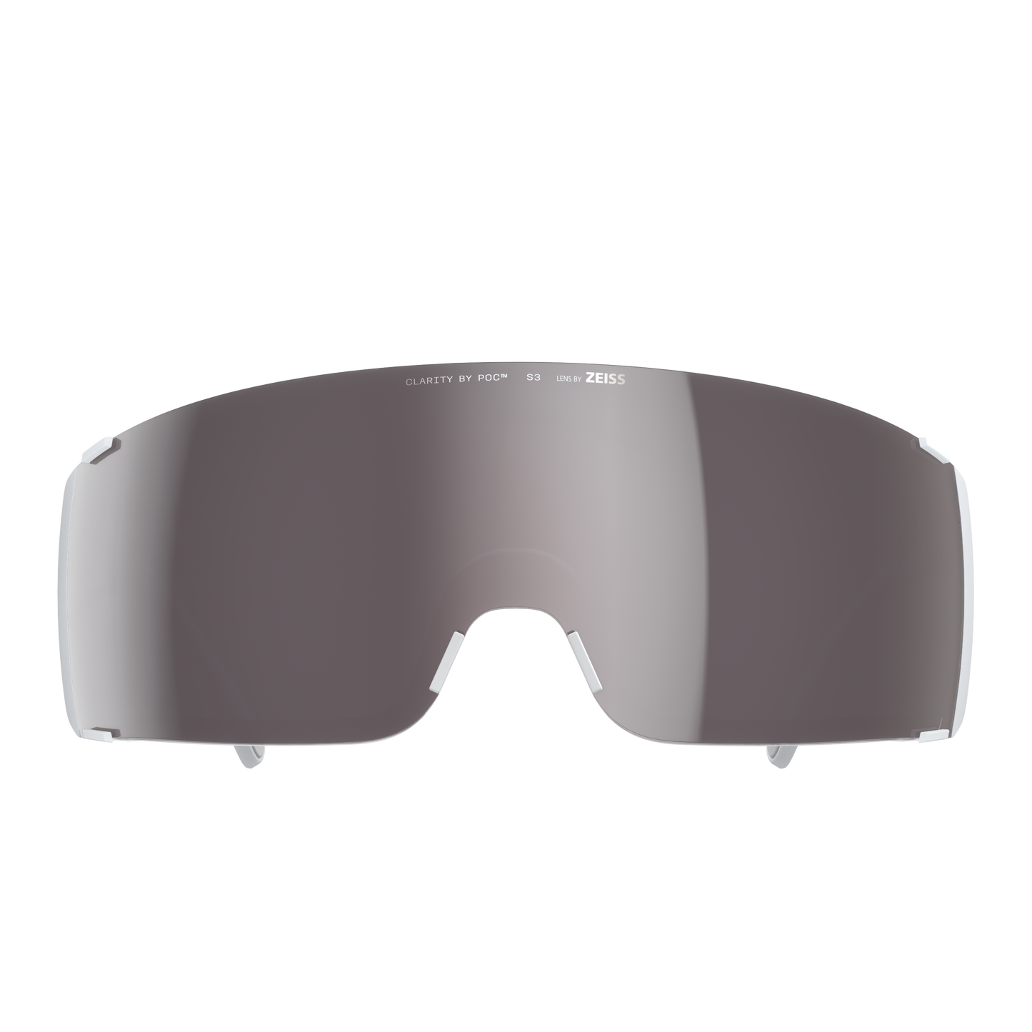 Lunettes POC PROPEL + Blanc Verre Clarity Road Sunny Silver