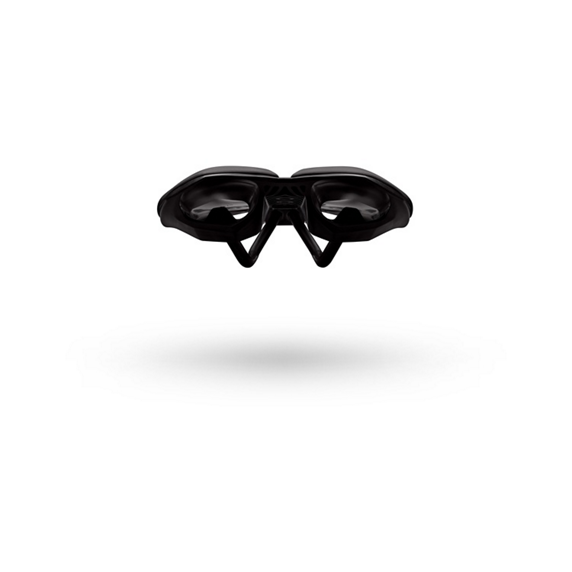 Selle PRO FALCON PERFORMANCE 132mm Rails Acier Noir