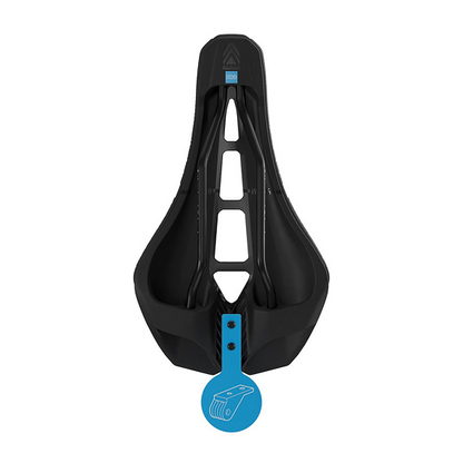 Sedlo PRO STEALTH 3D TEAM 142mm kolejnice Carbon Černé