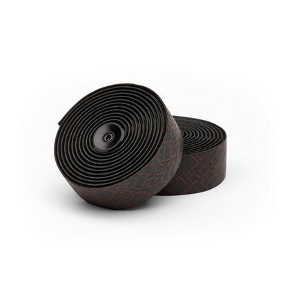 Nastro Manubrio PRO PEAKED TEAM Nero/Rosso