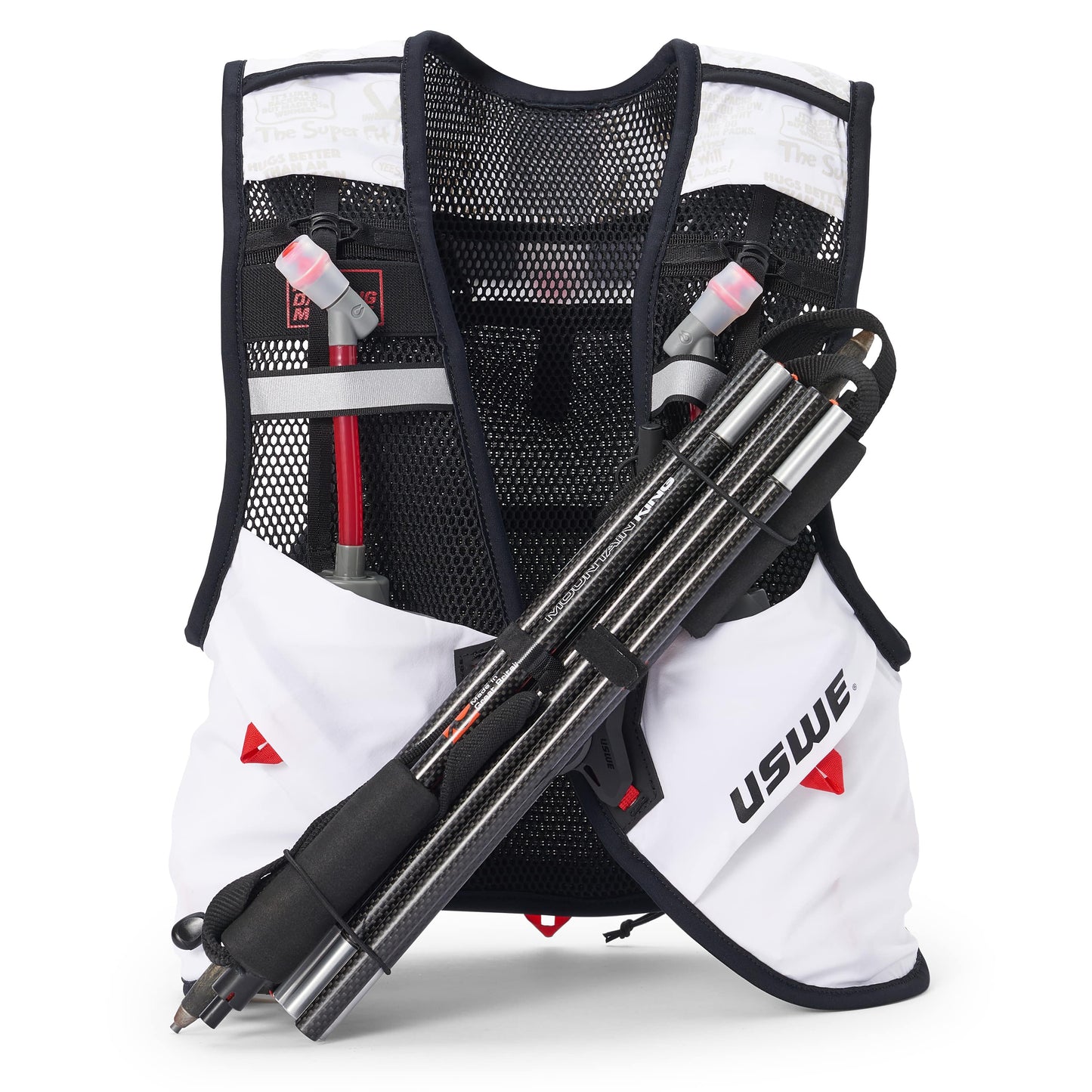 Chaleco de hidratación USWE PACE 8 L blanco