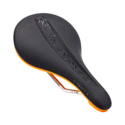 Sella PEATY'S Monarch Rail in titanio arancione