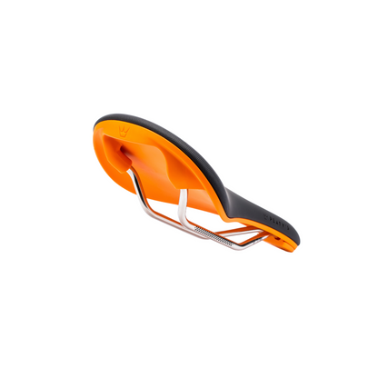 Sella PEATY'S Monarch Rail in titanio arancione