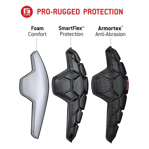 Espinilleras G-FORM PRO-RUGGED 2 Negro