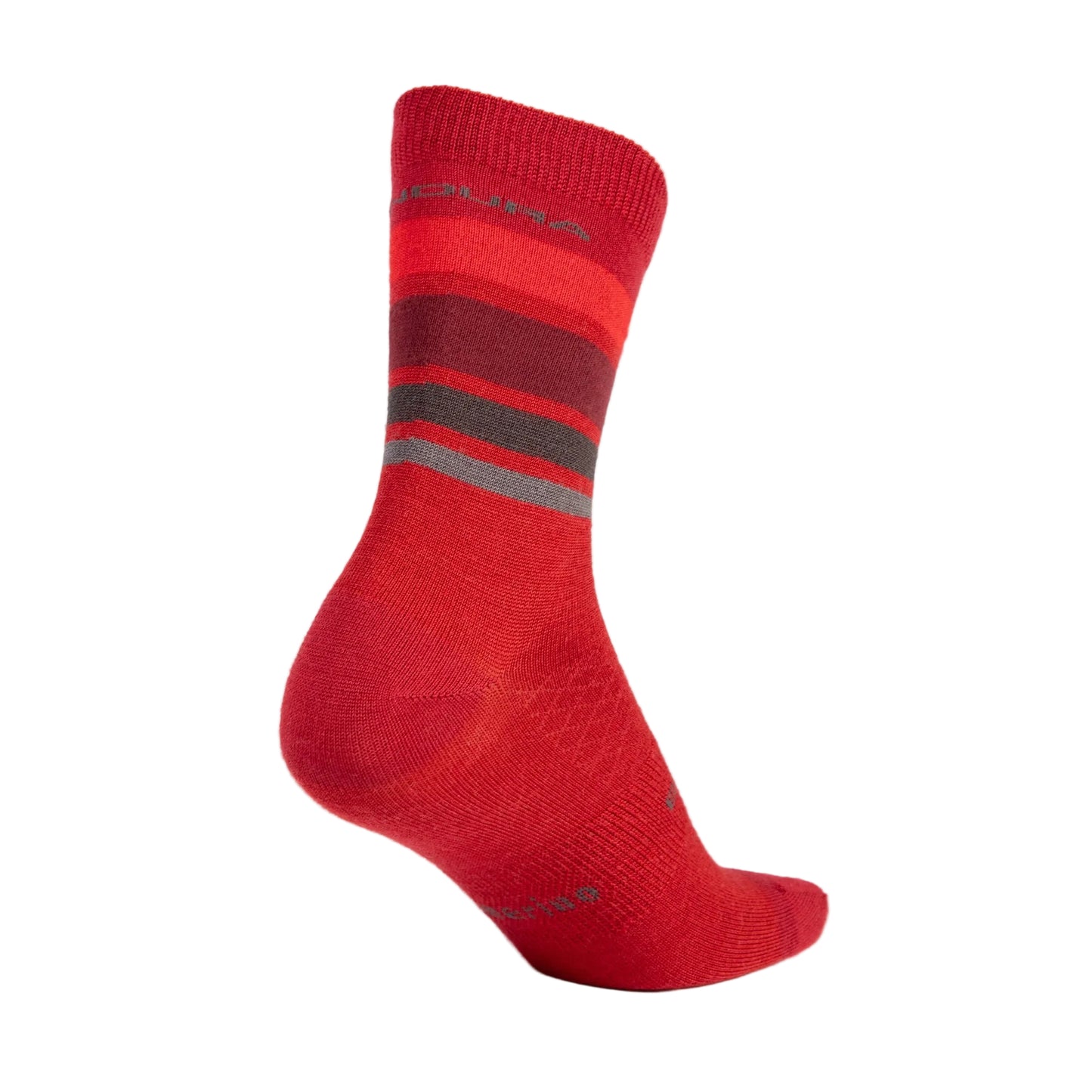Calcetines ENDURA BAABAA MERINO STRIPE Rojo