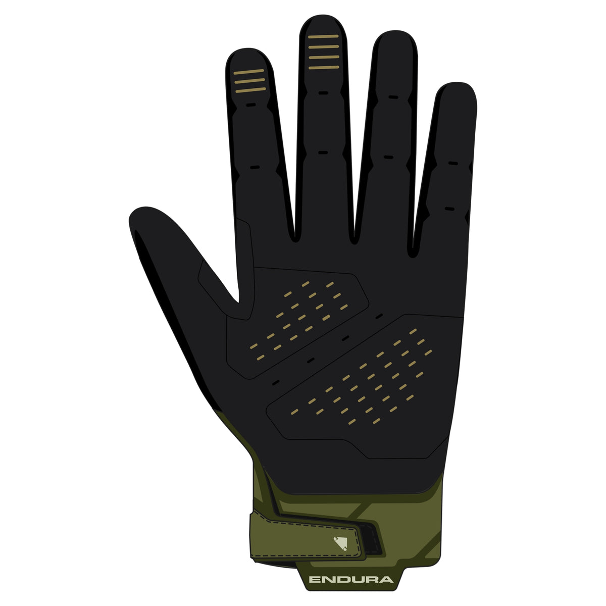 ENDURA SINGLETRACK WINDPROOF-handsker i khaki 2026