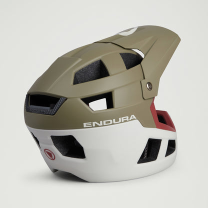 ENDURA SINGLETRACK INTEGRAL MIPS MTB-hjelm grøn/hvid
