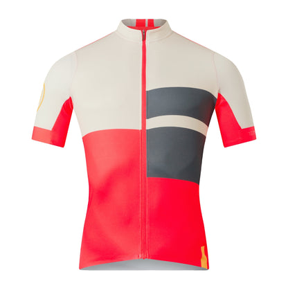 Trikot ENDURA FS260 PRINT Kurzarm Rot