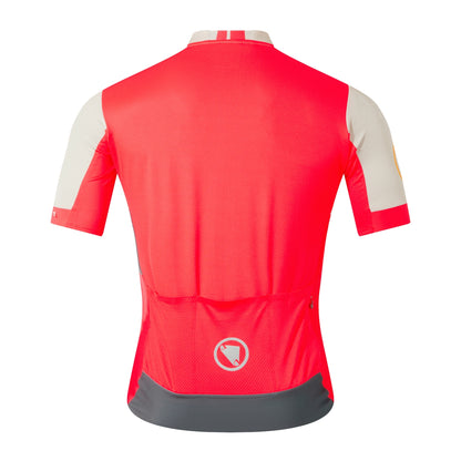 Trikot ENDURA FS260 PRINT Kurzarm Rot
