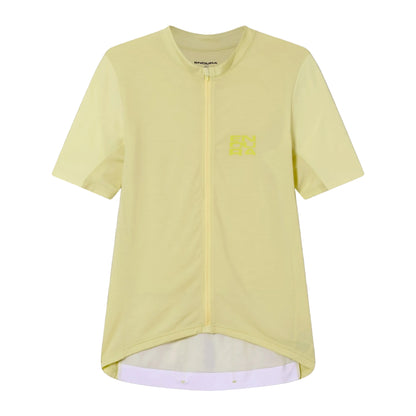 Maillot ENDURA ALLTRACK RIDE Mangas Curtas Amarelo