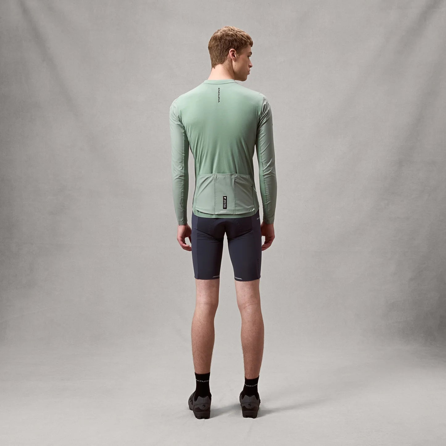 Langarmtrikot ENDURA ALLTRACK RIDE Salbeigrün