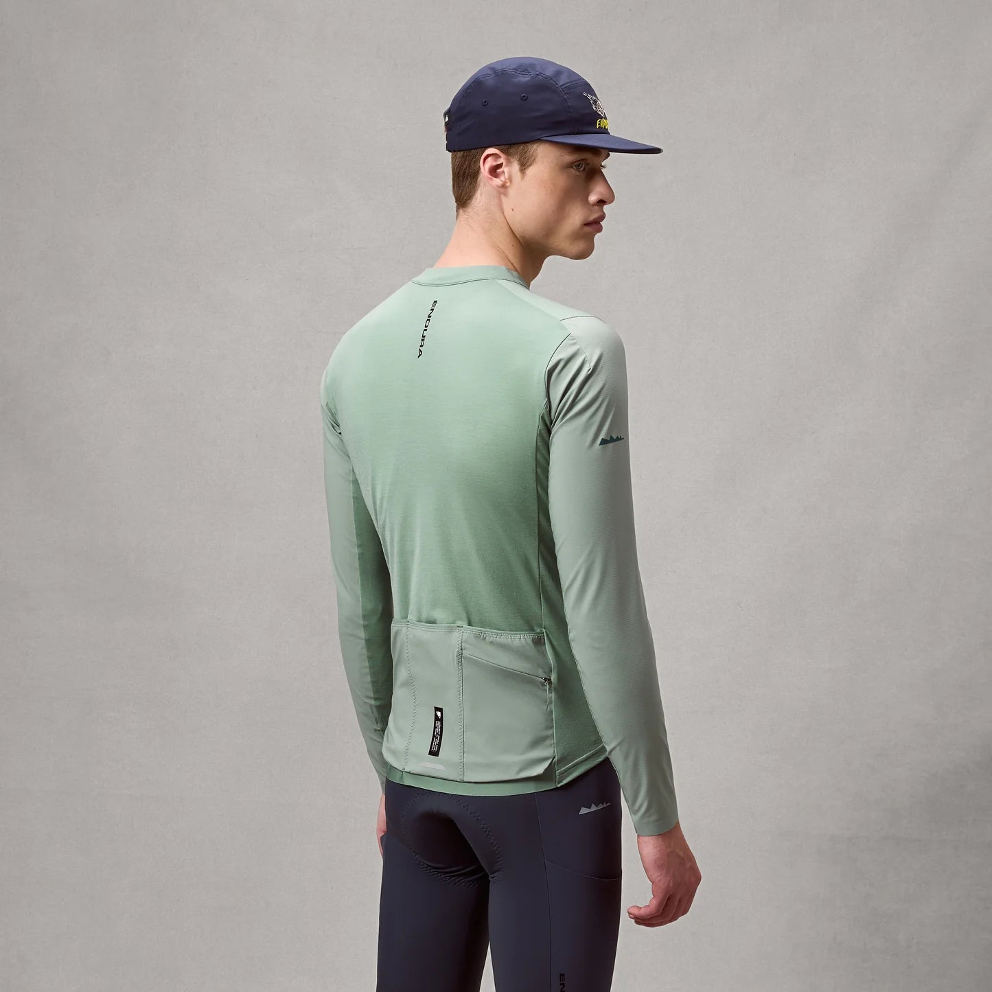 Langarmtrikot ENDURA ALLTRACK RIDE Salbeigrün
