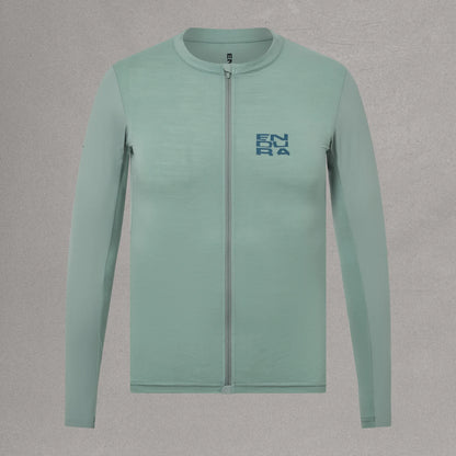 Maglia ENDURA ALLTRACK RIDE Maniche Lunghe Verde Salvia