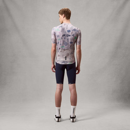 Maillot ENDURA PRO SL PRINT Manches Courtes Titanium