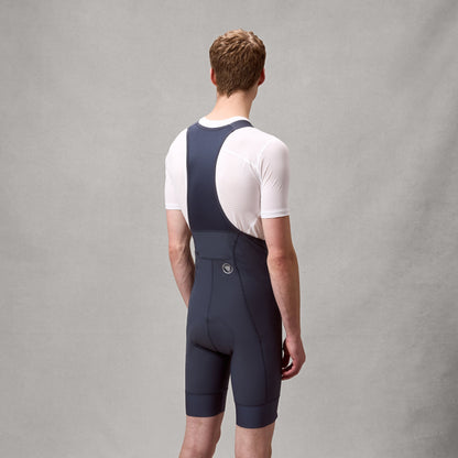 Pantaloncino Corto con Bretelle ENDURA LOOP Carbon Grigio