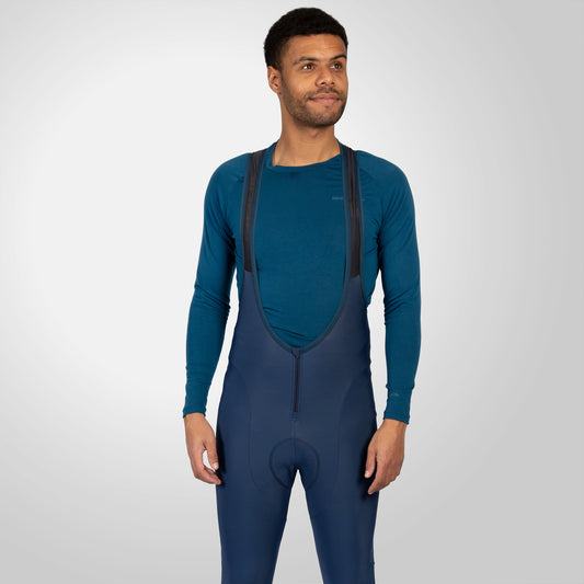 Cuissard Long à Bretelles ENDURA FS260-PRO THERMO II Bleu