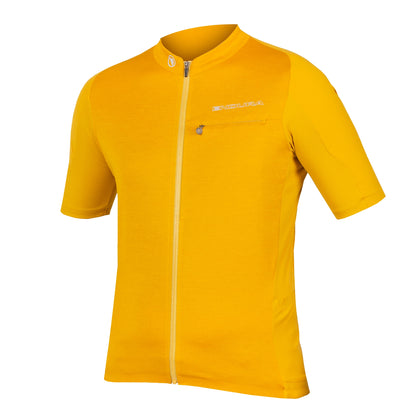 Maillot ENDURA GV500 REIVER Mangas Cortas Naranja