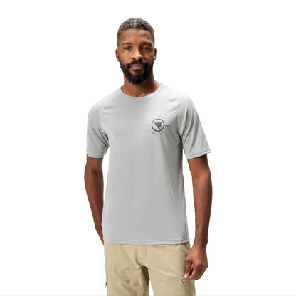 Shirt ENDURA LOOP Korte Mouwen Grijs