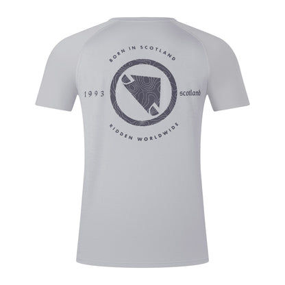 Shirt ENDURA LOOP Korte Mouwen Grijs