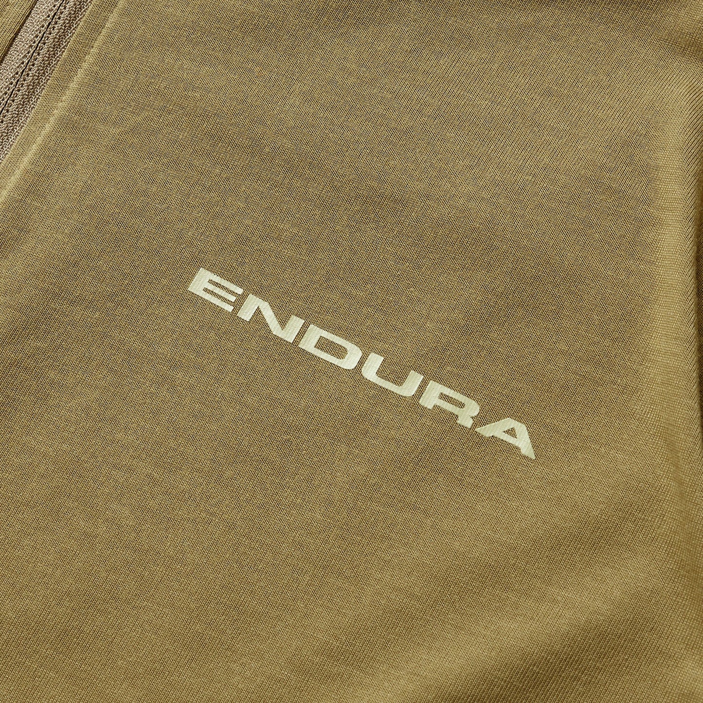 Maillot ENDURA LOOP ZIPPED Manches Courtes Kaki