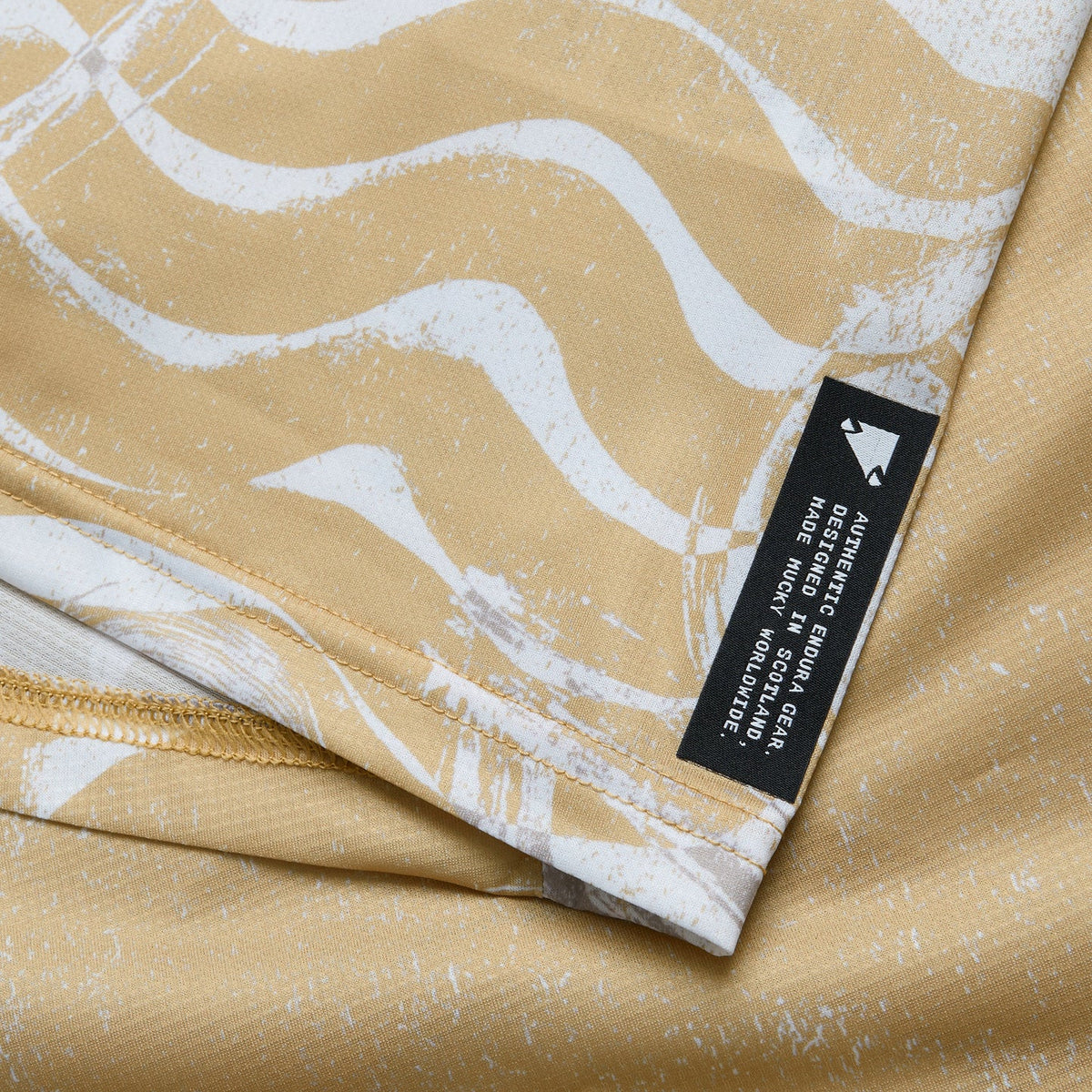Krekls ENDURA SINGLETRACK PRINT ar Garām Piedurknēm Sand