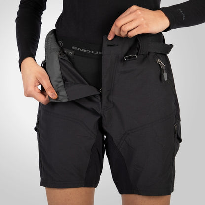 Spodenki ENDURA HUMMVEE LINER Damskie Czarne