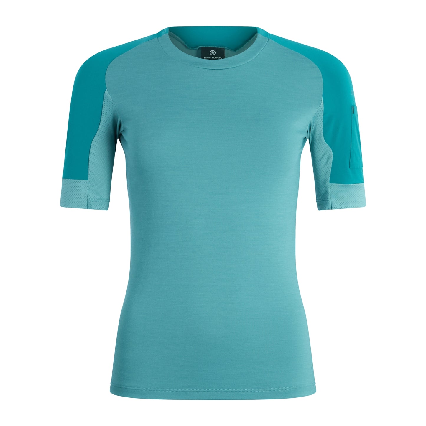 ENDURA GV500 Dames Trui Korte Mouw Blauw