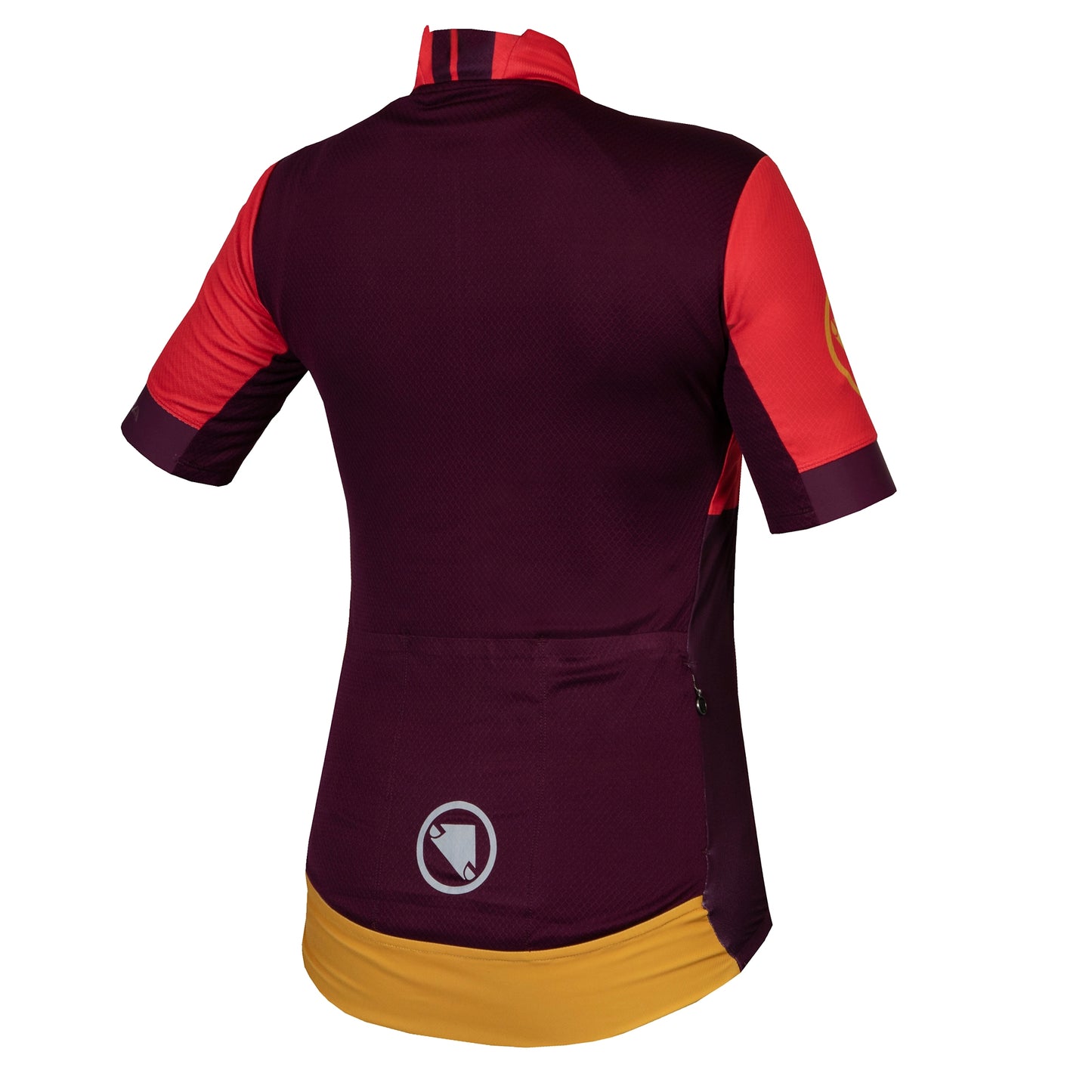 ENDURA FS260 PRINT Γυναικείο κοντομάνικο Jersey πορτοκαλί/καφέ