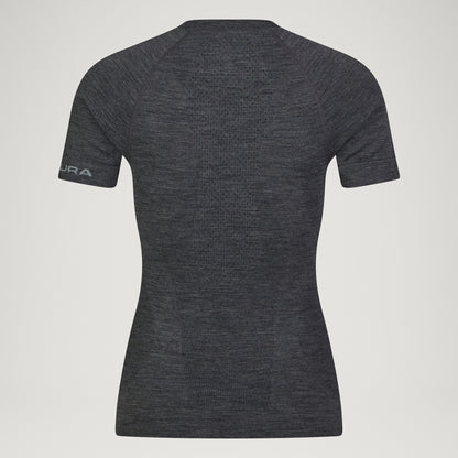 Intimo ENDURA BAABAA PRO Maniche Corte Donna Grigio