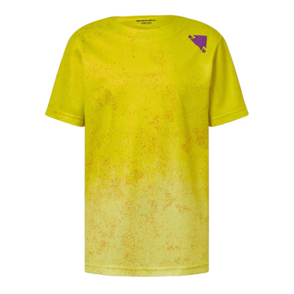 Maillot ENDURA SINGLETRACK CORE Junior Mangas Curtas Amarelo