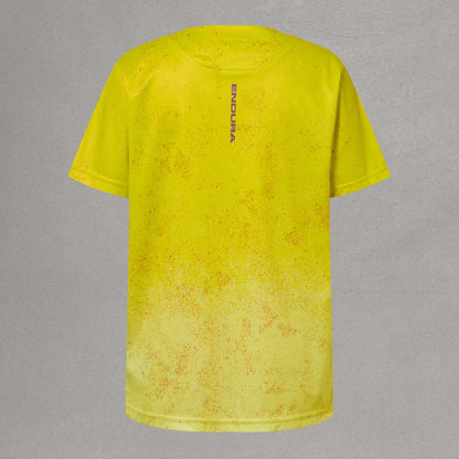 Maillot ENDURA SINGLETRACK CORE Junior Mangas Curtas Amarelo